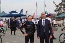 Azerbaijan's Khankendi hosts final stage of “In Footsteps of Victory” cycling tour (PHOTO)