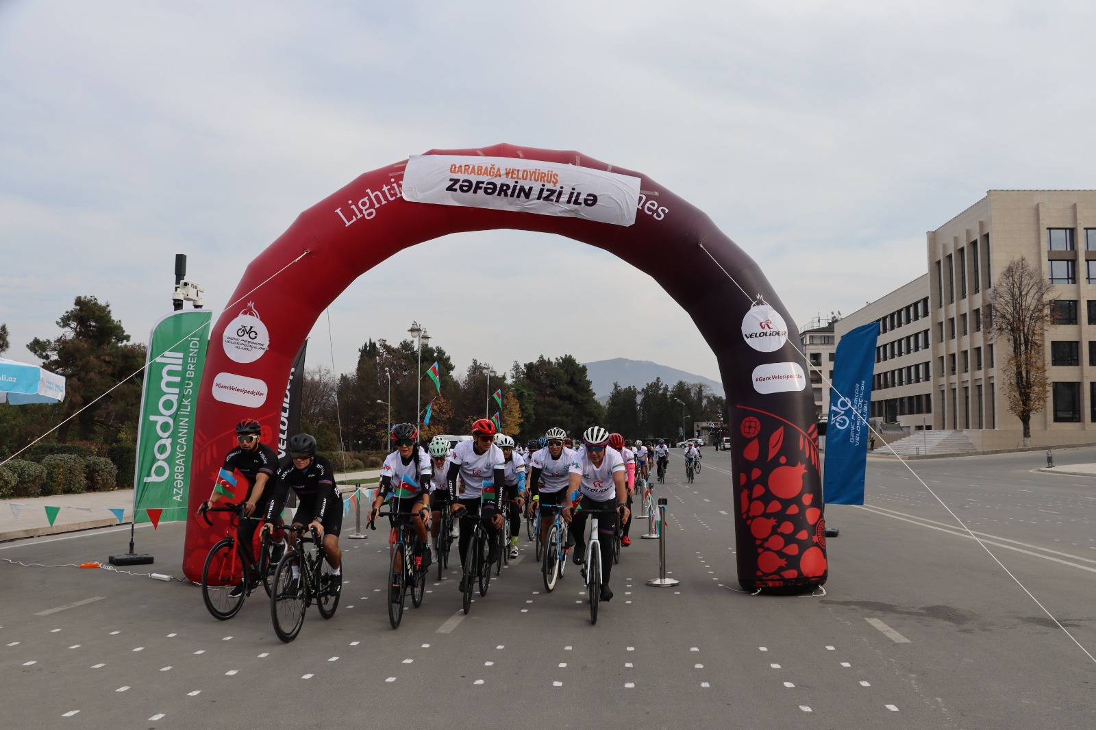 Azerbaijan's Khankendi hosts final stage of “In Footsteps of Victory” cycling tour (PHOTO)