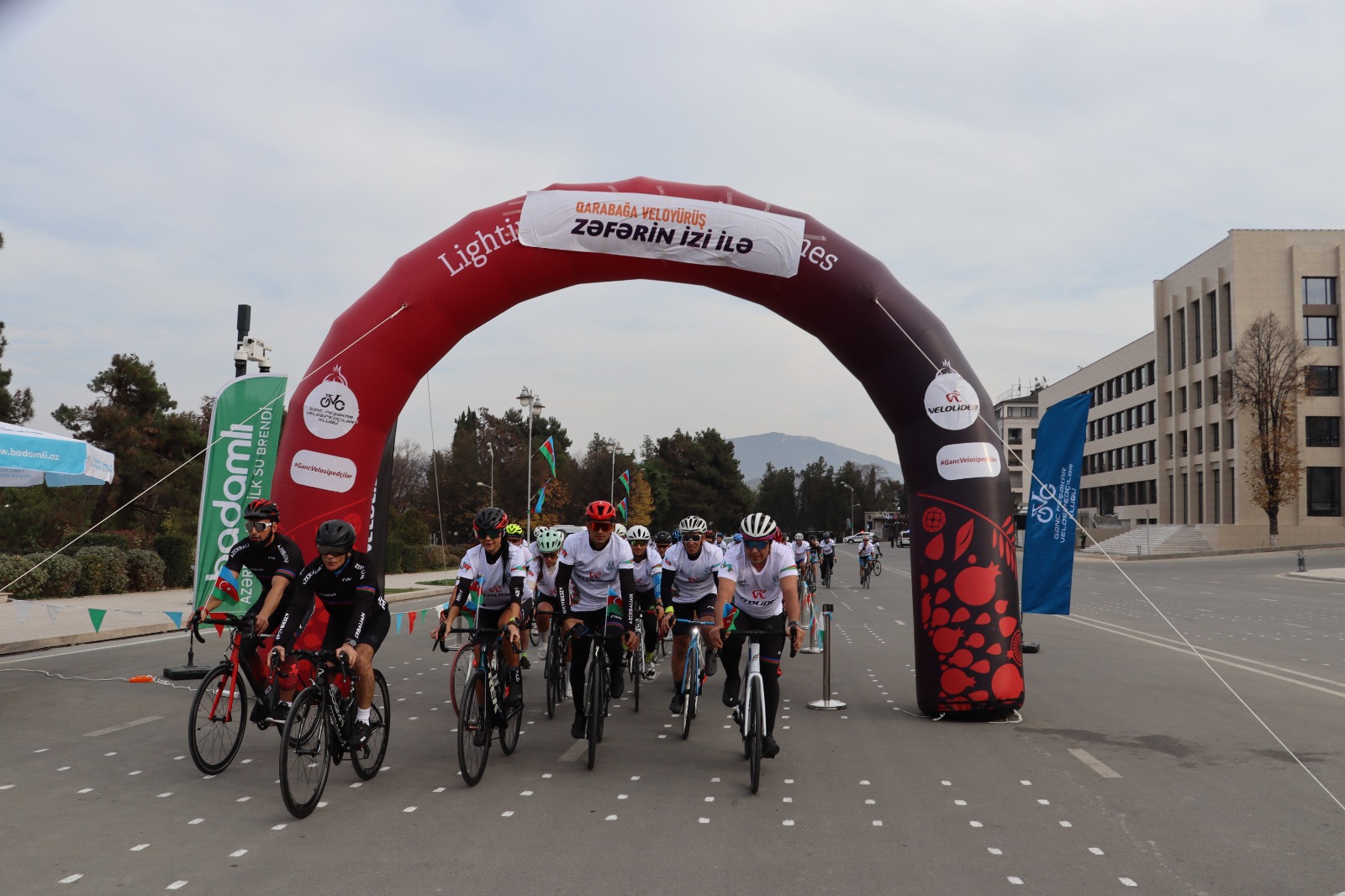 Azerbaijan's Khankendi hosts final stage of “In Footsteps of Victory” cycling tour (PHOTO)
