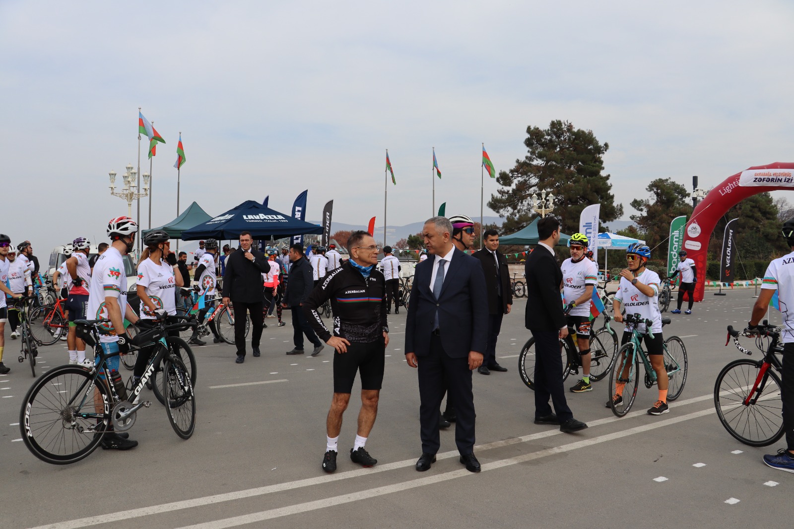 Azerbaijan's Khankendi hosts final stage of “In Footsteps of Victory” cycling tour (PHOTO)