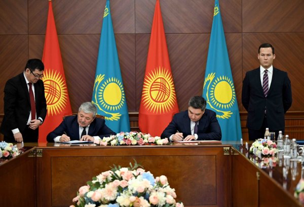Kazakhstan, Kyrgyzstan ink protocol of 13th Intergovernmental Council meeting