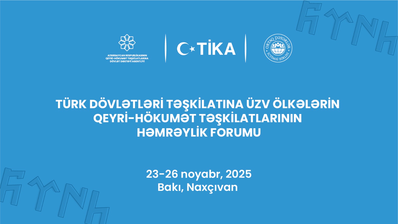 Azerbaijan to host first forum of solidarity of NGOs of OTG member states