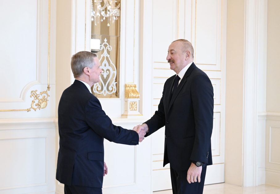 President Ilham Aliyev receives delegation of U.S. Church of Jesus Christ of Latter-day Saints (PHOTO)