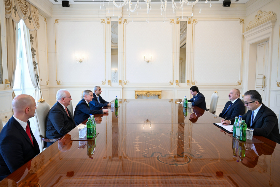 President Ilham Aliyev receives delegation of U.S. Church of Jesus Christ of Latter-day Saints (PHOTO)