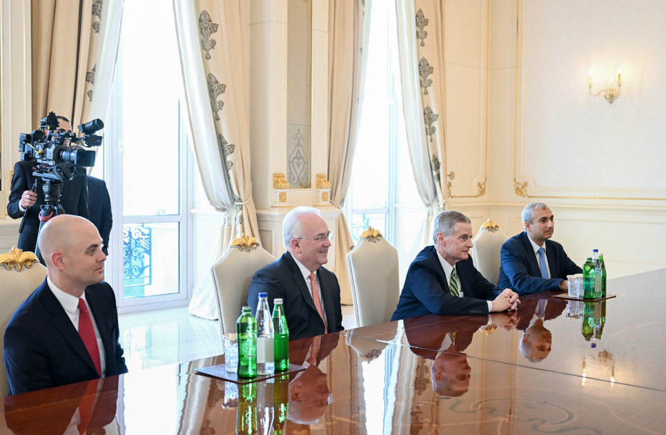 President Ilham Aliyev receives delegation of U.S. Church of Jesus Christ of Latter-day Saints (PHOTO)