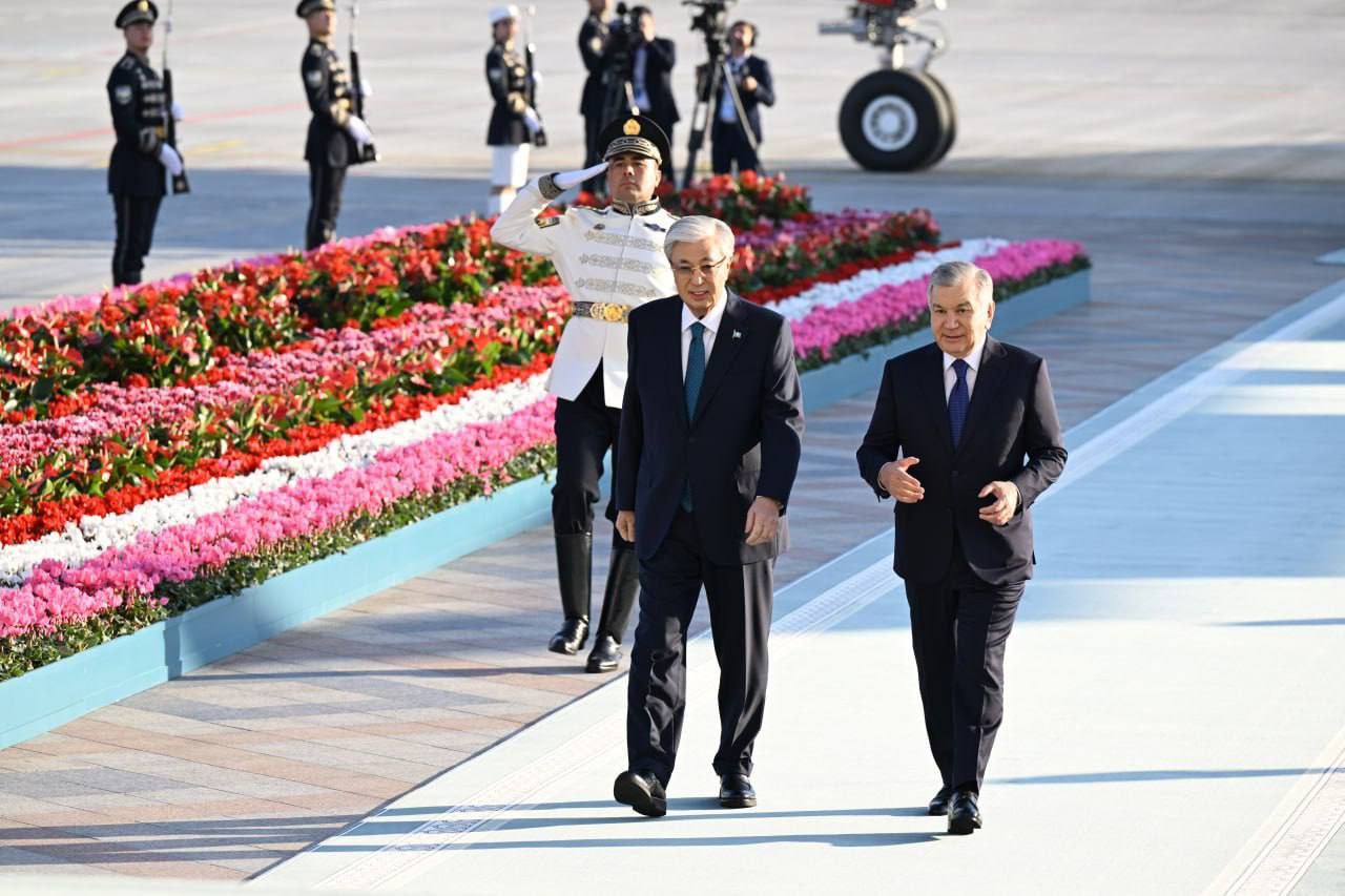 President of Kazakhstan arrives for key state visit to Uzbekistan