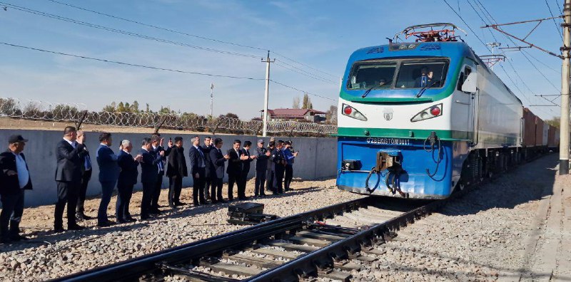 Uzbekistan expands rail network with newly commissioned line