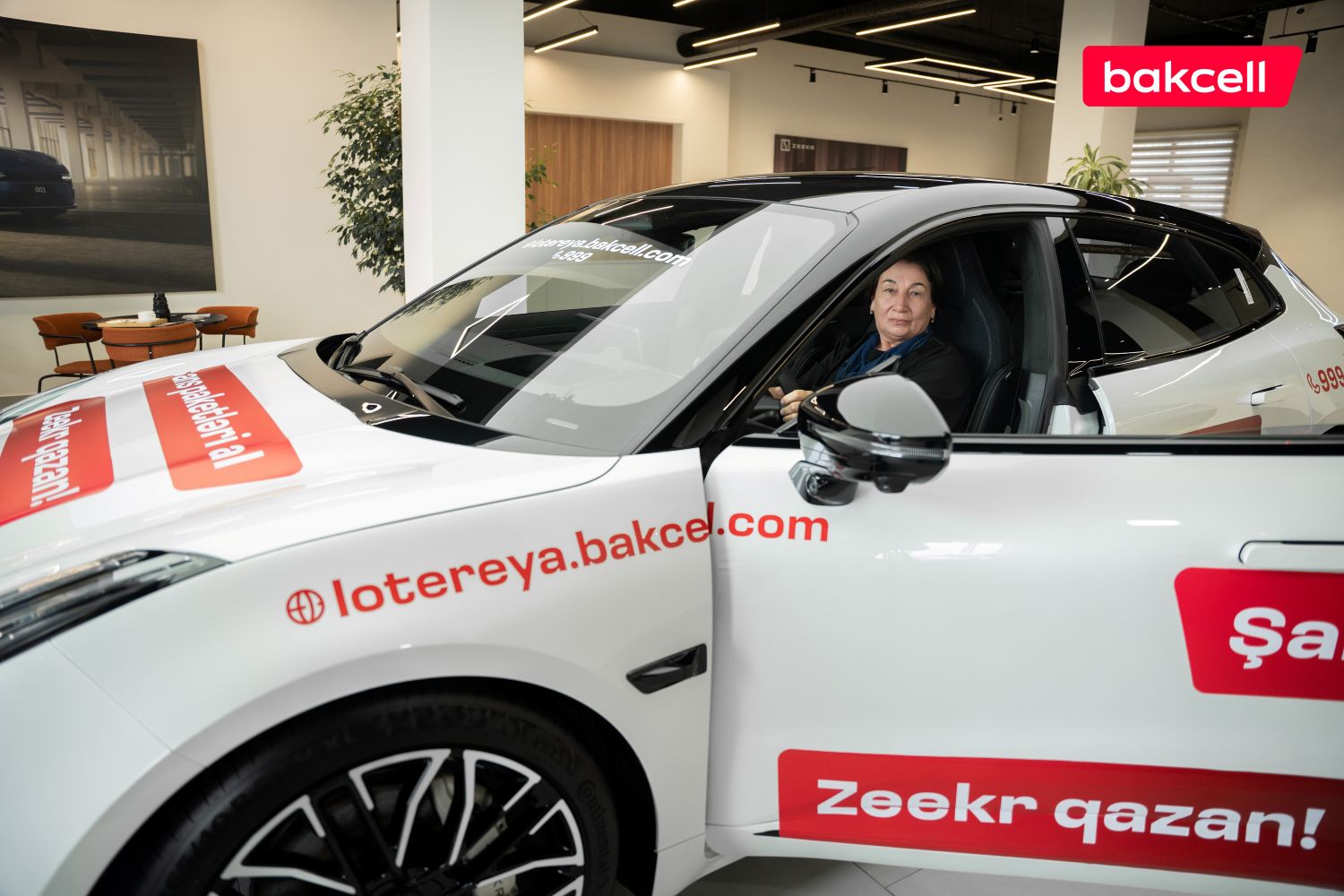 The 6th luxury car has been won in Bakcell’s lottery! (PHOTO)