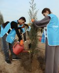 Heydar Aliyev Foundation VP Leyla Aliyeva joins environmental campaign in Mingachevir (PHOTO)