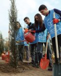Heydar Aliyev Foundation VP Leyla Aliyeva joins environmental campaign in Mingachevir (PHOTO)