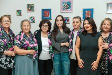 Heydar Aliyev Foundation VP Leyla Aliyeva visits family of martyrs and several social facilities in Mingachevir (PHOTO)