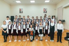 Heydar Aliyev Foundation VP Leyla Aliyeva visits family of martyrs and several social facilities in Mingachevir (PHOTO)