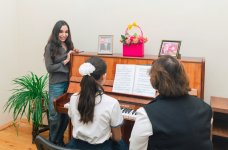 Heydar Aliyev Foundation VP Leyla Aliyeva visits family of martyrs and several social facilities in Mingachevir (PHOTO)