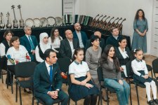 Heydar Aliyev Foundation VP Leyla Aliyeva visits family of martyrs and several social facilities in Mingachevir (PHOTO)