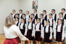 Heydar Aliyev Foundation VP Leyla Aliyeva visits family of martyrs and several social facilities in Mingachevir (PHOTO)