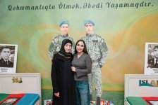 Heydar Aliyev Foundation VP Leyla Aliyeva visits family of martyrs and several social facilities in Mingachevir (PHOTO)
