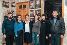 Heydar Aliyev Foundation VP Leyla Aliyeva visits family of martyrs and several social facilities in Mingachevir (PHOTO)