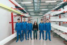 Heydar Aliyev Foundation VP Leyla Aliyeva meets with athletes at rowing base in Mingachevir (PHOTO)