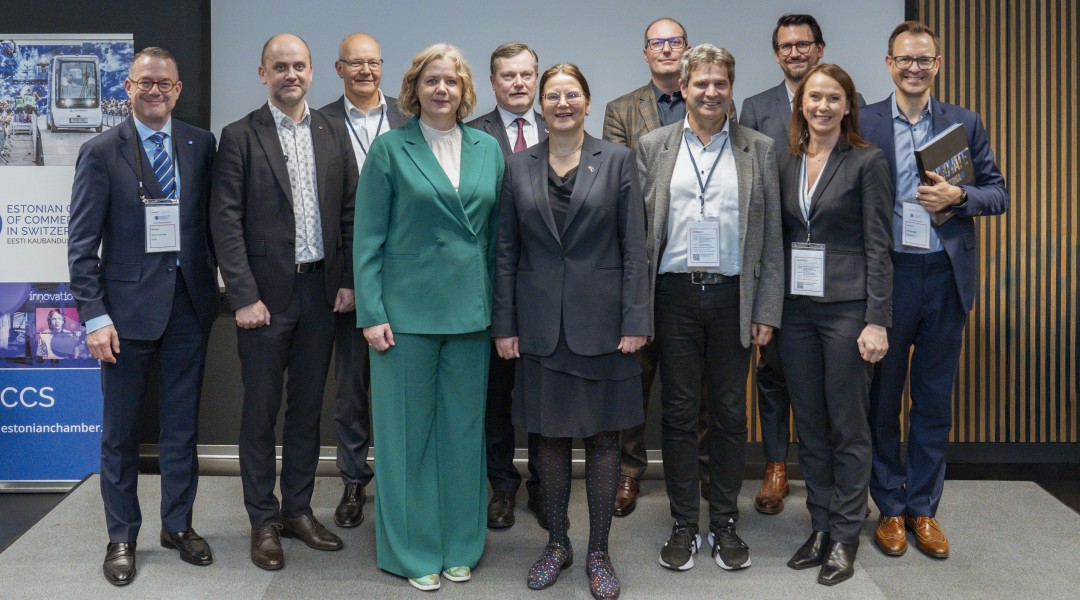 Estonia shows off its digital know-how in Switzerland during high-level business trip