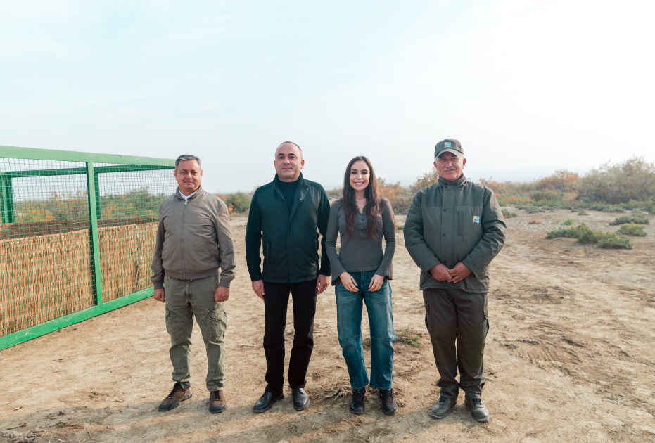 Heydar Aliyev Foundation VP Leyla Aliyeva joins environmental campaign in Mingachevir (PHOTO)