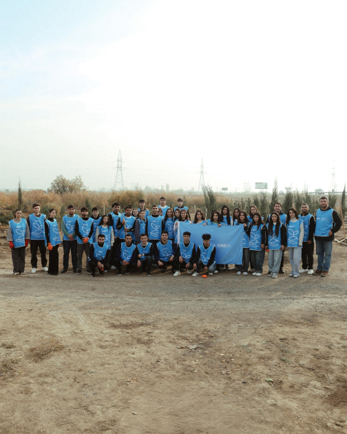 Heydar Aliyev Foundation VP Leyla Aliyeva joins environmental campaign in Mingachevir (PHOTO)