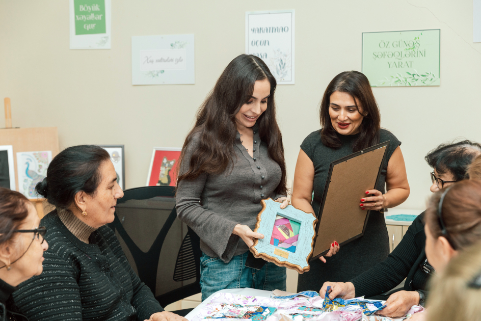 Heydar Aliyev Foundation VP Leyla Aliyeva visits family of martyrs and several social facilities in Mingachevir (PHOTO)