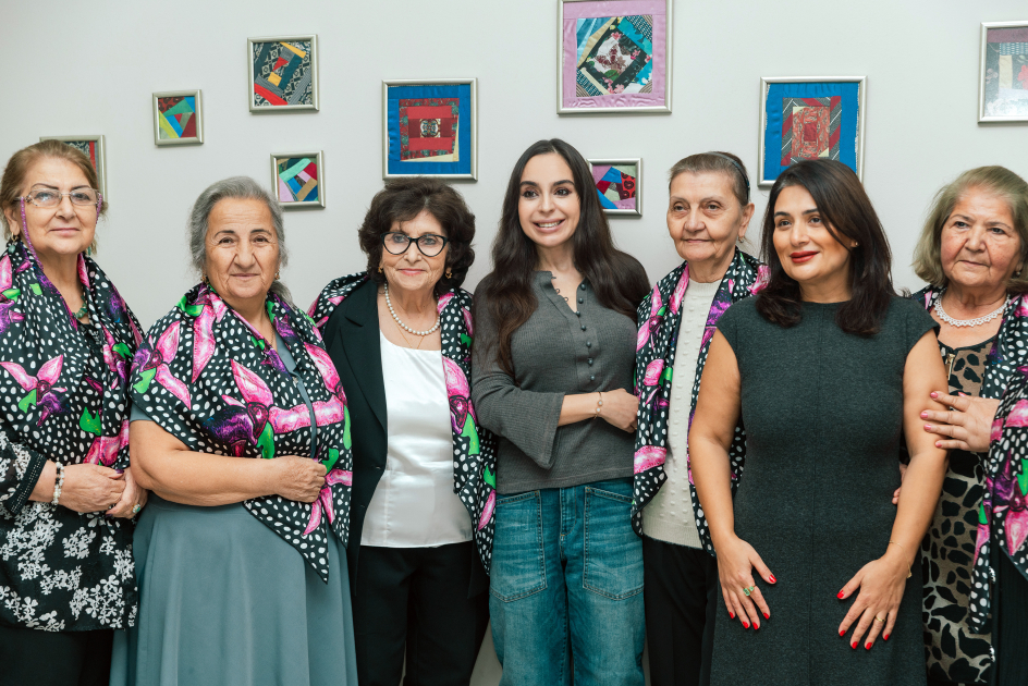 Heydar Aliyev Foundation VP Leyla Aliyeva visits family of martyrs and several social facilities in Mingachevir (PHOTO)