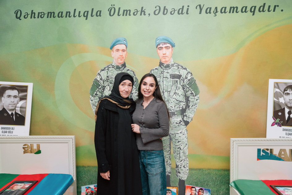 Heydar Aliyev Foundation VP Leyla Aliyeva visits family of martyrs and several social facilities in Mingachevir (PHOTO)