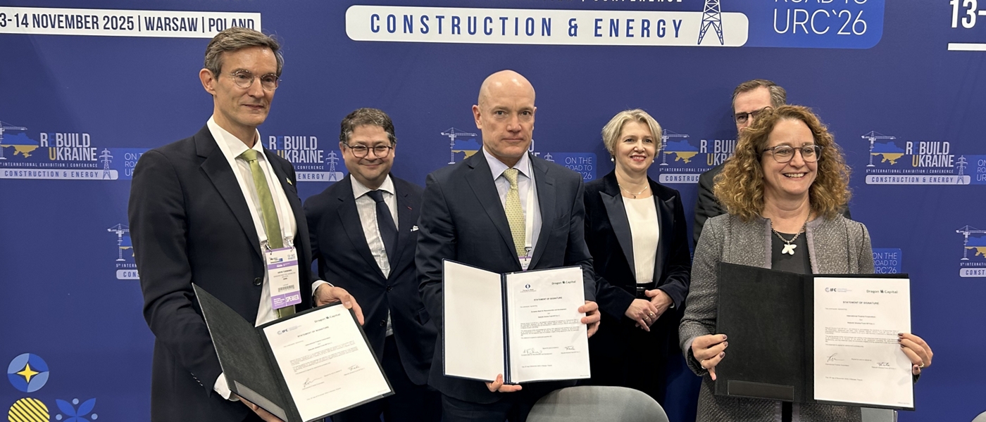 IFC and EBRD back Rebuild Ukraine Fund