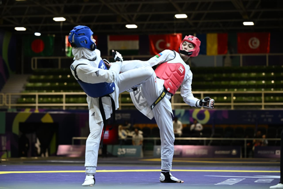 Azerbaijani taekwondo athlete wins silver medal at 6th Islamic Solidarity Games