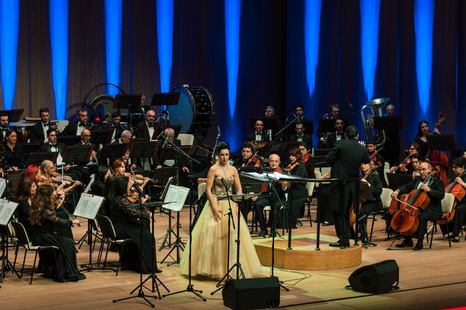 Heydar Aliyev Foundation VP Leyla Aliyeva attends Plácido Domingo's concert at Heydar Aliyev Center (PHOTO/VIDEO)