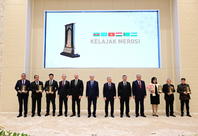 President Ilham Aliyev attends presentation ceremony of "Heritage of Future" International Award in Tashkent (PHOTO)