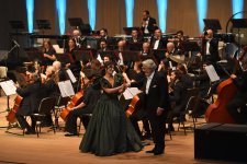 Heydar Aliyev Foundation VP Leyla Aliyeva attends Plácido Domingo's concert at Heydar Aliyev Center (PHOTO/VIDEO)