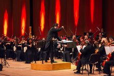 Heydar Aliyev Foundation VP Leyla Aliyeva attends Plácido Domingo's concert at Heydar Aliyev Center (PHOTO/VIDEO)