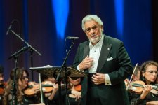 Heydar Aliyev Foundation VP Leyla Aliyeva attends Plácido Domingo's concert at Heydar Aliyev Center (PHOTO/VIDEO)