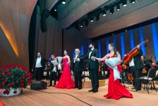 Heydar Aliyev Foundation VP Leyla Aliyeva attends Plácido Domingo's concert at Heydar Aliyev Center (PHOTO/VIDEO)