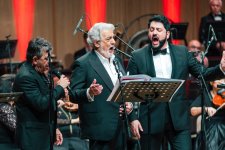 Heydar Aliyev Foundation VP Leyla Aliyeva attends Plácido Domingo's concert at Heydar Aliyev Center (PHOTO/VIDEO)