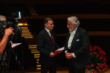 Heydar Aliyev Foundation VP Leyla Aliyeva attends Plácido Domingo's concert at Heydar Aliyev Center (PHOTO/VIDEO)