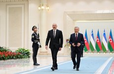 President Ilham Aliyev, President Shavkat Mirziyoyev hold one-on-one meeting in Tashkent (PHOTO/VIDEO)