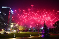 Fireworks display was held in honor of heads of state participating in 7th Consultative Meeting of Heads of State of Central Asia in Tashkent (PHOTO)