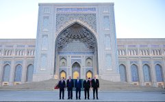 President Ilham Aliyev visits Center of Islamic Civilization in Tashkent (PHOTO)