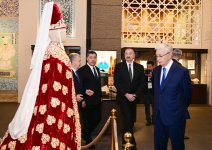 President Ilham Aliyev visits Center of Islamic Civilization in Tashkent (PHOTO)