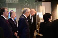 President Ilham Aliyev visits Center of Islamic Civilization in Tashkent (PHOTO)