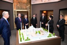 President Ilham Aliyev visits Center of Islamic Civilization in Tashkent (PHOTO)