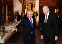 President Ilham Aliyev visits Center of Islamic Civilization in Tashkent (PHOTO)