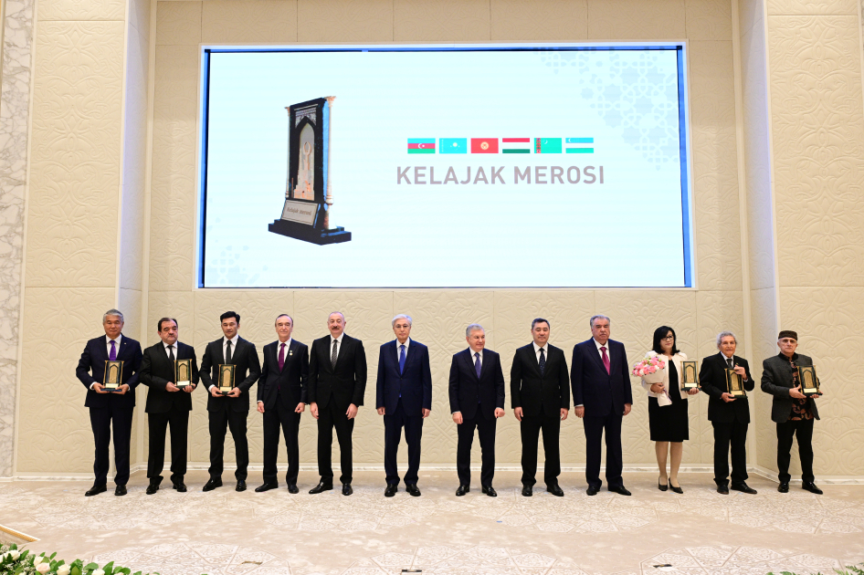 President Ilham Aliyev attends presentation ceremony of "Heritage of Future" International Award in Tashkent (PHOTO)