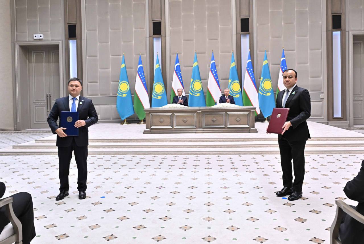 KazMunayGas, Uzbekneftegaz to develop Zharkyn hydrocarbon block in Kazakhstan
