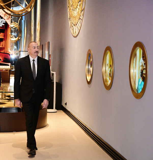 President Ilham Aliyev visits Center of Islamic Civilization in Tashkent (PHOTO)