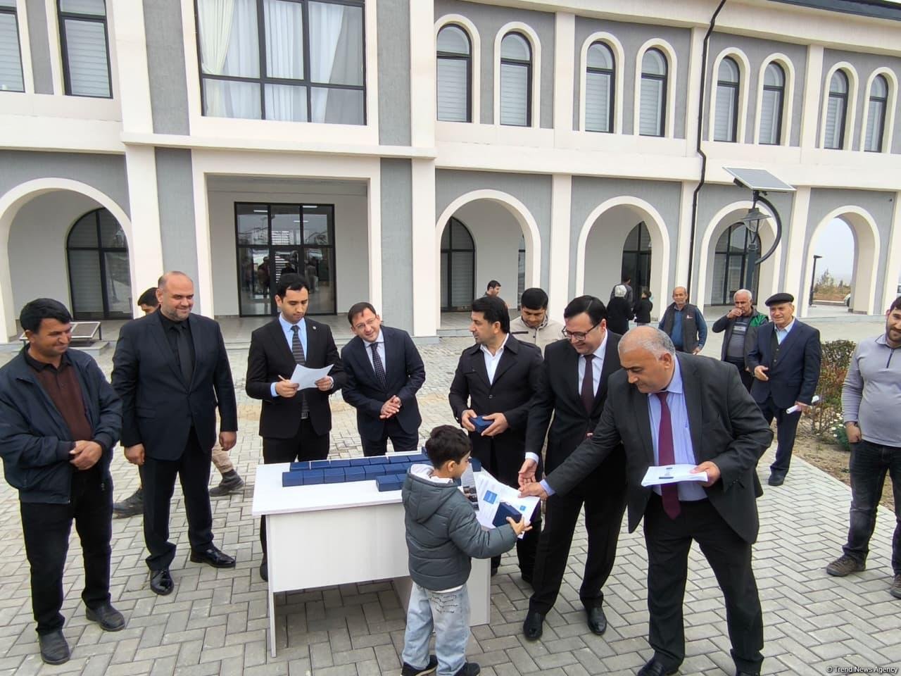 Next wave of former IDPs arrives in Khidirli village of Azerbaijan's Aghdam (PHOTO)