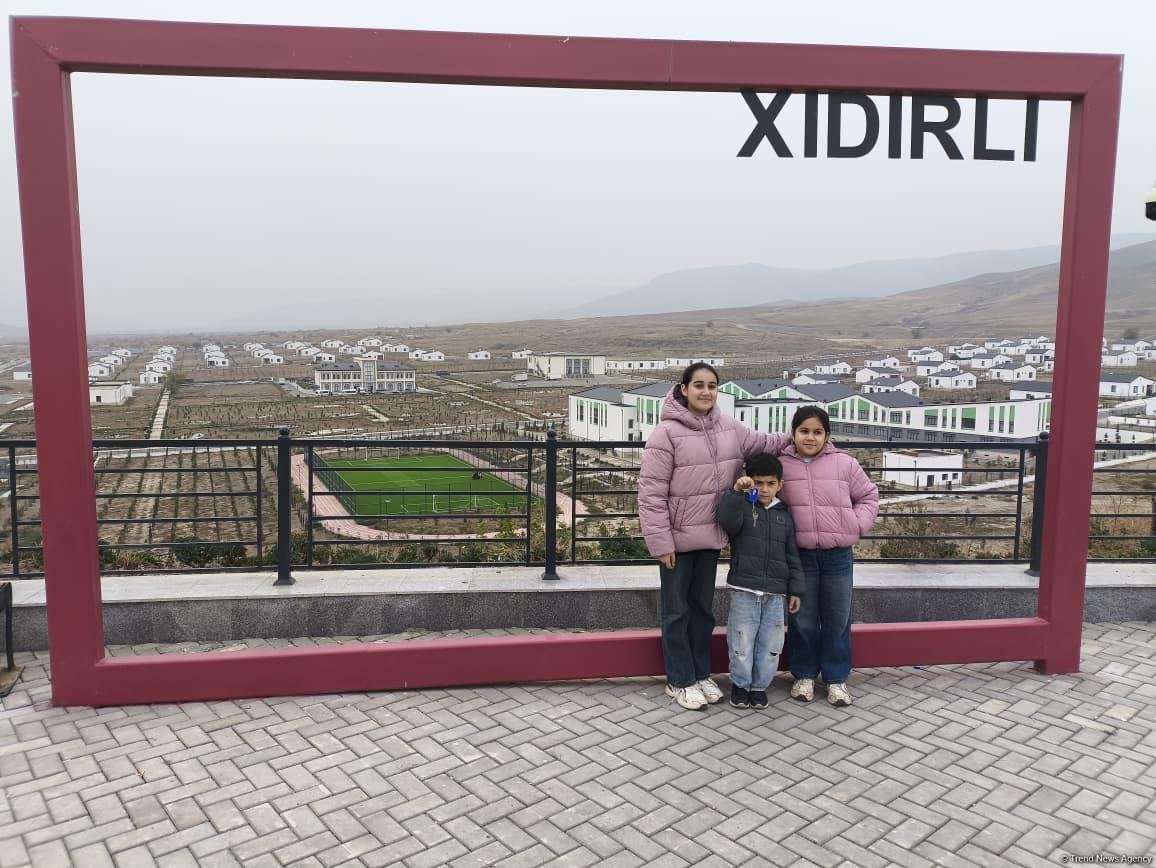 Next wave of former IDPs arrives in Khidirli village of Azerbaijan's Aghdam (PHOTO)